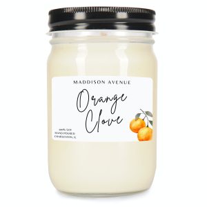 Orange Clove Jelly Jar Candle
