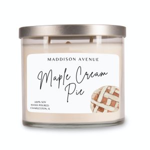 Maple Cream Pie Cylinder Jar Candle
