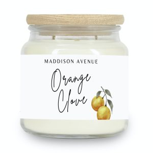 Orange Clove Farmhouse Pantry Jar Candle