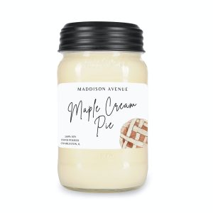Maple Cream Pie Mason Jar Candle