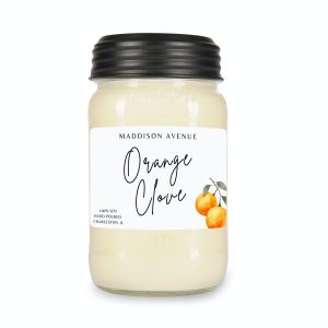 Orange Clove Mason Jar Candle