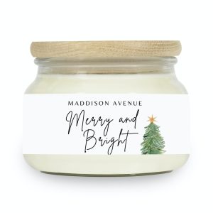 Merry and Bright Farmhouse Pantry Jar Candle