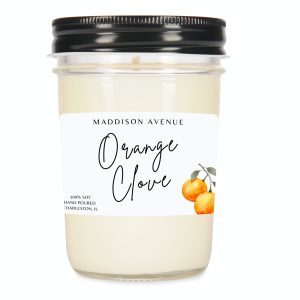 Orange Clove Jelly Jar Candle