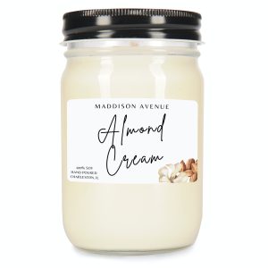 Almond Cream Jelly Jar Candle