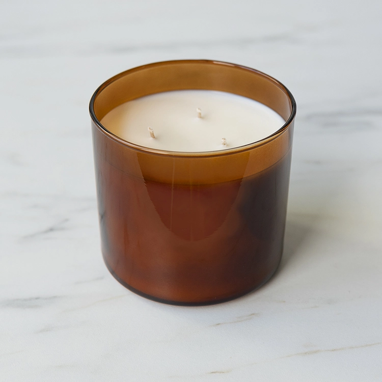 Berries and Cream Amber Tumbler Candle - Maddison Avenue Candle Company