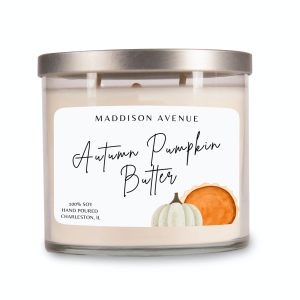 Autumn Pumpkin Butter Cylinder Jar Candle