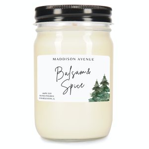 Balsam and Spice Jelly Jar Candle