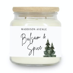 Balsam and Spice Farmhouse Pantry Jar Candle