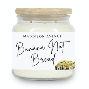 Banana Nut Bread Farmhouse Pantry Jar Candle