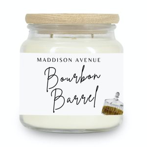 Bourbon Barrel Farmhouse Pantry Jar Candle