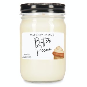 Butter Pecan Jelly Jar Candle