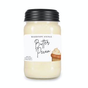 Butter Pecan Mason Jar Candle