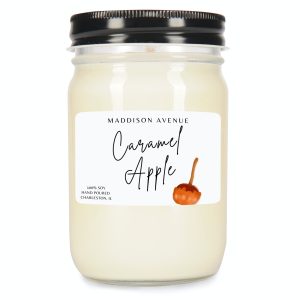 Caramel Apple Jelly Jar Candle