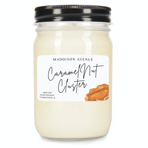 Caramel Nut Cluster Jelly Jar Candle