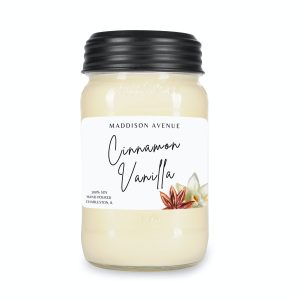 Cinnamon Vanilla Mason Jar Candle