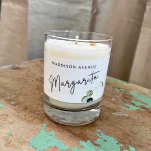 Margarita Clear Spa Glass Jar Candle