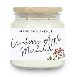 Cranberry Apple Marmalade Farmhouse Pantry Jar Candle