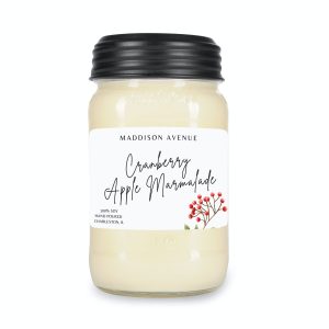 Cranberry Apple Marmalade Mason Jar Candle