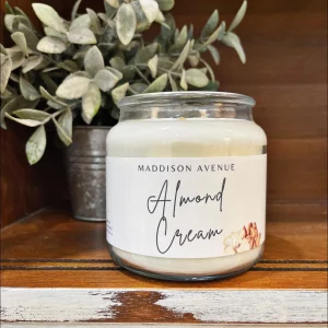 Almond Creme Farmhouse Pantry Jar Candle
