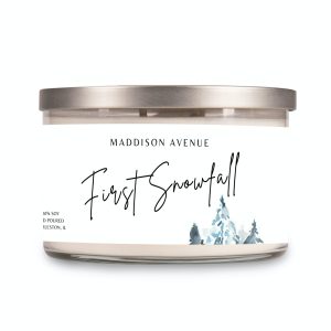 First Snowfall Cylinder Jar Candle