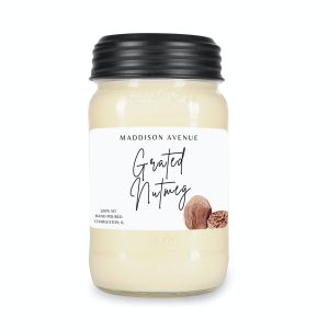 Grated Nutmeg Mason Jar Candle