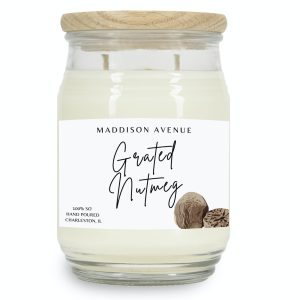Grated Nutmeg Farmhouse Pantry Jar Candle
