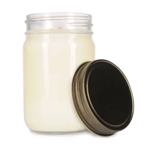 Hot Cocoa Jelly Jar Candle
