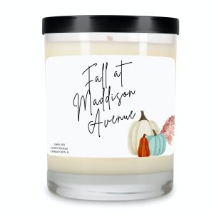 Fall at Maddison Avenue Spa Glass Jar Candle